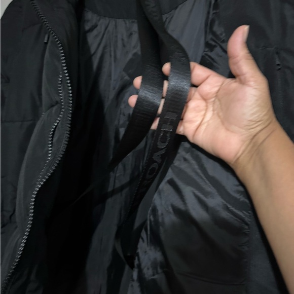 💙 NEW WITHOUT TAG 💙 ZARA!!!💚 Black Puffer Jacket with Hood and Quilted Design. - Picture 8 of 13